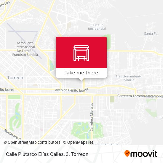 Calle Plutarco Elías Calles, 3 map