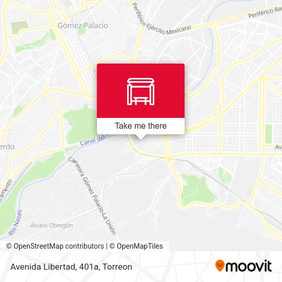 Avenida Libertad, 401a map