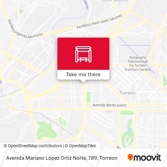 Avenida Mariano López Ortiz Norte, 789 map