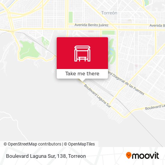 Mapa de Boulevard Laguna Sur, 138