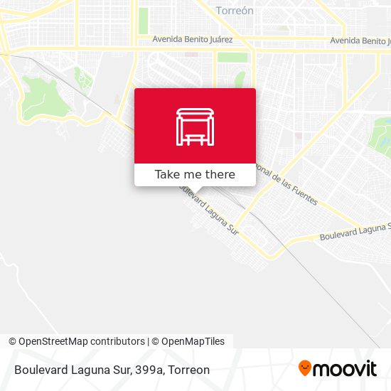Mapa de Boulevard Laguna Sur, 399a