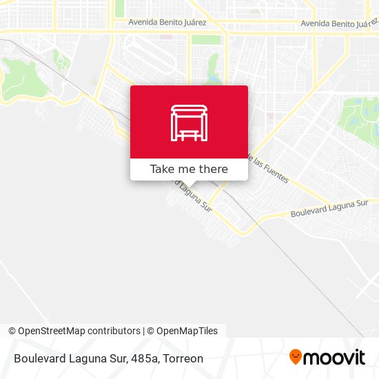 Boulevard Laguna Sur, 485a map