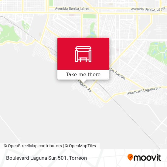 Boulevard Laguna Sur, 501 map