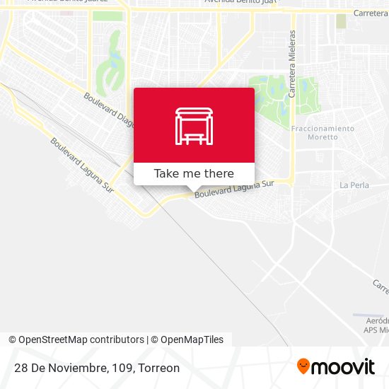 Mapa de 28 De Noviembre, 109