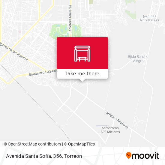 Avenida Santa Sofía, 356 map