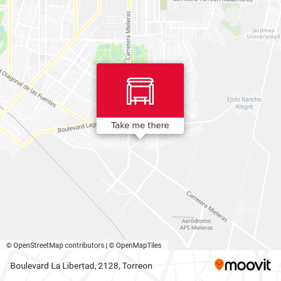 Boulevard La Libertad, 2128 map