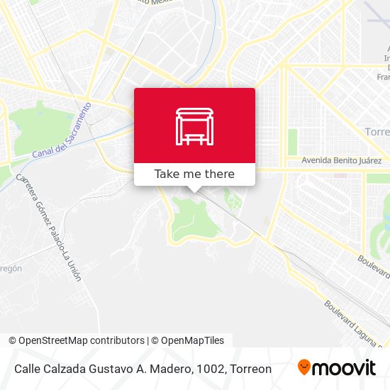 Calle Calzada Gustavo A. Madero, 1002 map