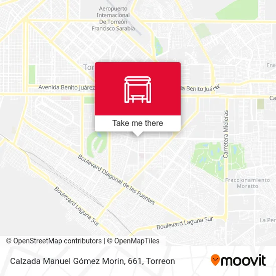 Mapa de Calzada Manuel Gómez Morin, 661