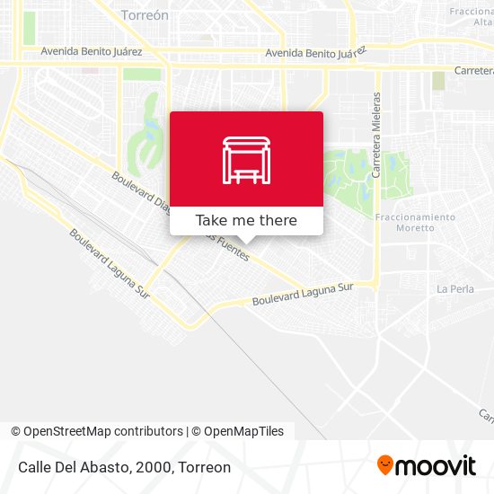Mapa de Calle Del Abasto, 2000