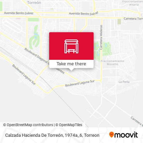 Mapa de Calzada Hacienda De Torreón, 1974a_6
