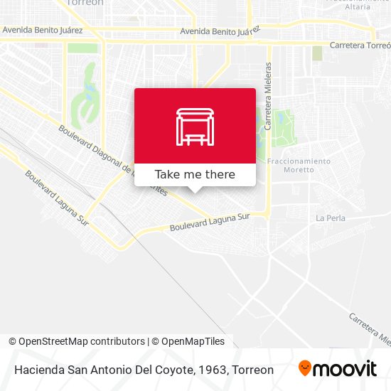 Hacienda San Antonio Del Coyote, 1963 map