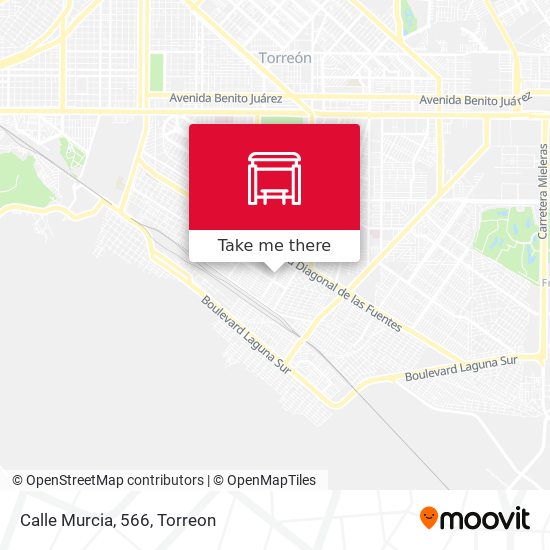 Mapa de Calle Murcia, 566
