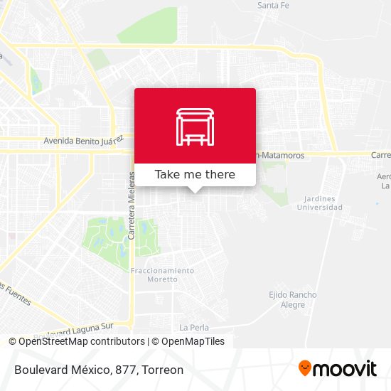 Boulevard México, 877 map