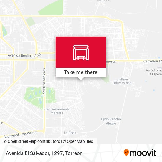 Avenida El Salvador, 1297 map