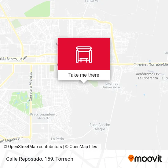 Calle Reposado, 159 map