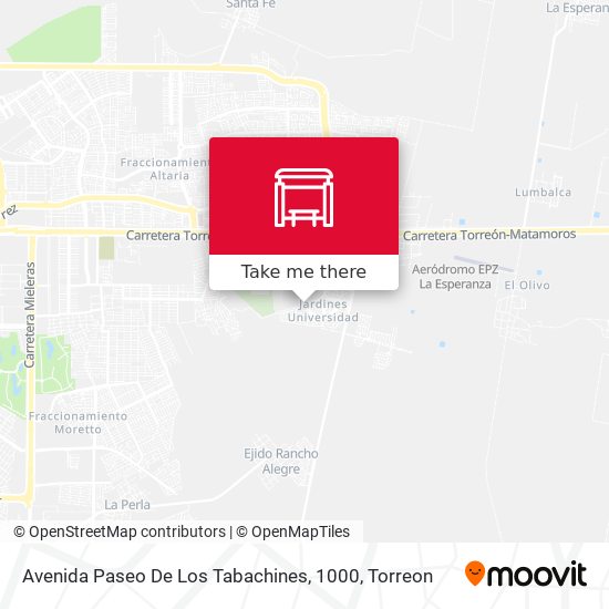 Avenida Paseo De Los Tabachines, 1000 map
