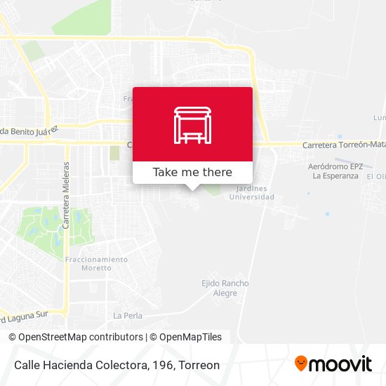 Calle Hacienda Colectora, 196 map