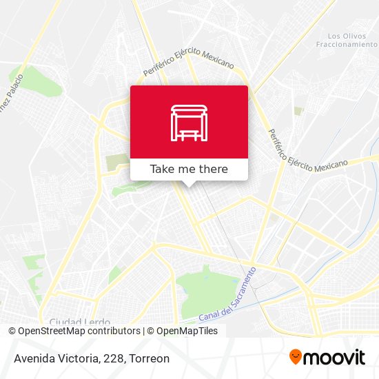 Mapa de Avenida Victoria, 228