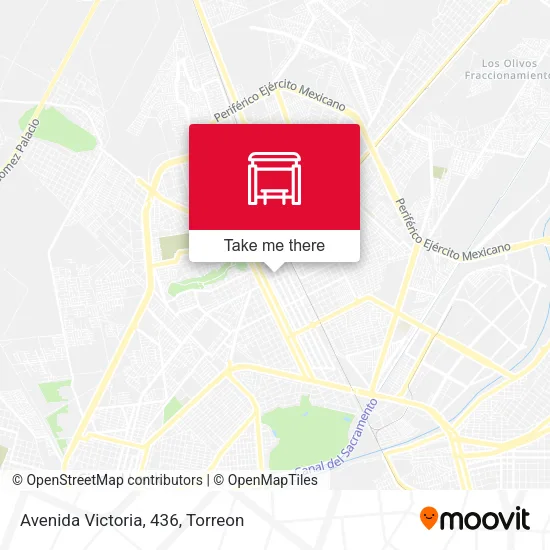 Avenida Victoria, 436 map