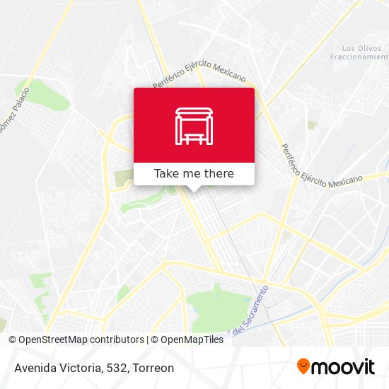 Mapa de Avenida Victoria, 532
