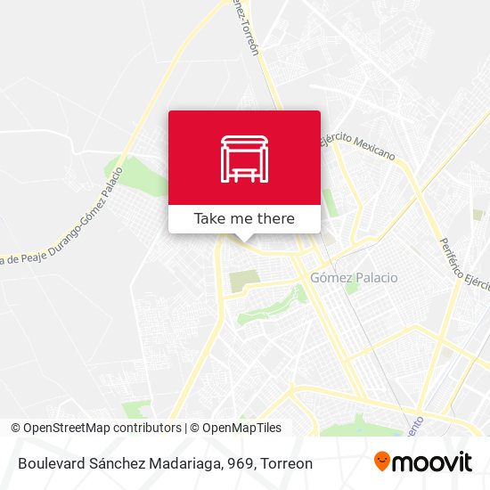 Boulevard Sánchez Madariaga, 969 map
