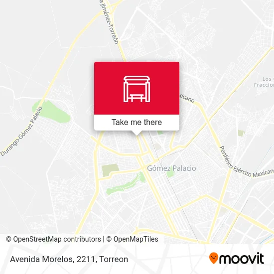 Avenida Morelos, 2211 map