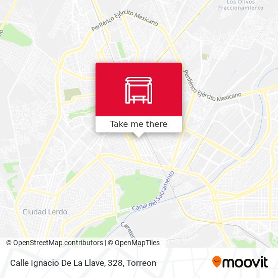 Calle Ignacio De La Llave, 328 map