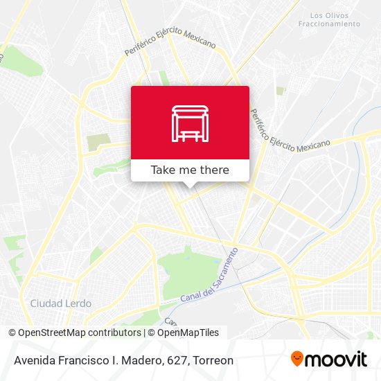 Mapa de Avenida Francisco I. Madero, 627