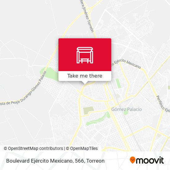 Boulevard Ejército Mexicano, 566 map