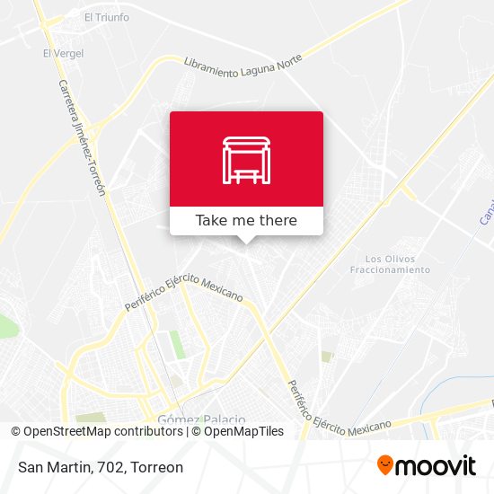 Mapa de San Martin, 702