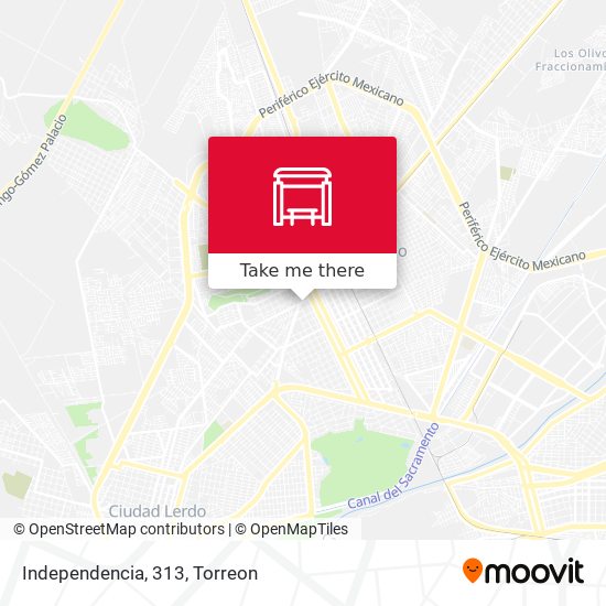 Mapa de Independencia, 313