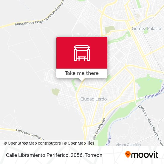 Calle Libramiento Periférico, 2056 map