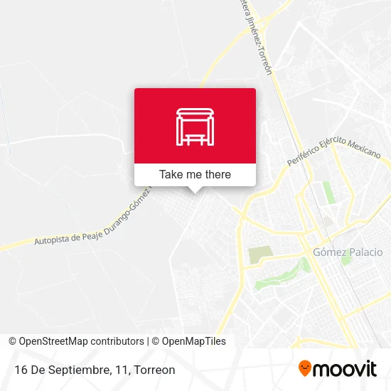 16 De Septiembre, 11 map