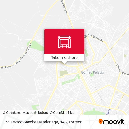Mapa de Boulevard Sánchez Madariaga, 943