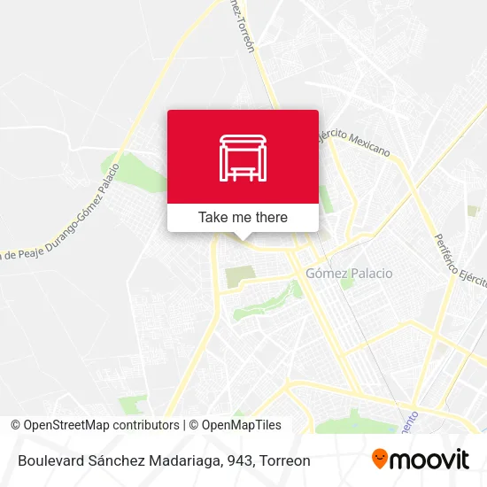 Boulevard Sánchez Madariaga, 943 map