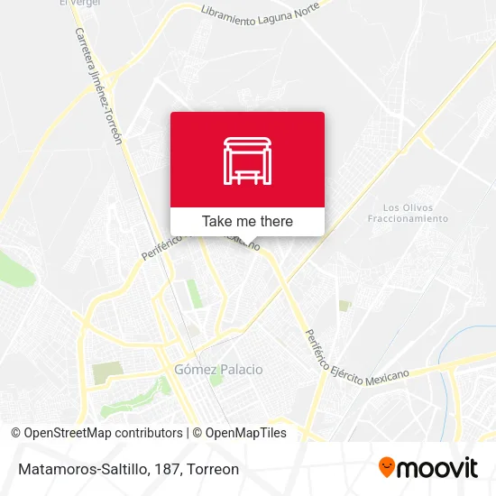 Mapa de Matamoros-Saltillo, 187