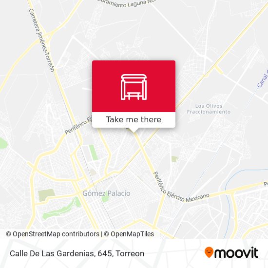 Calle De Las Gardenias, 645 map