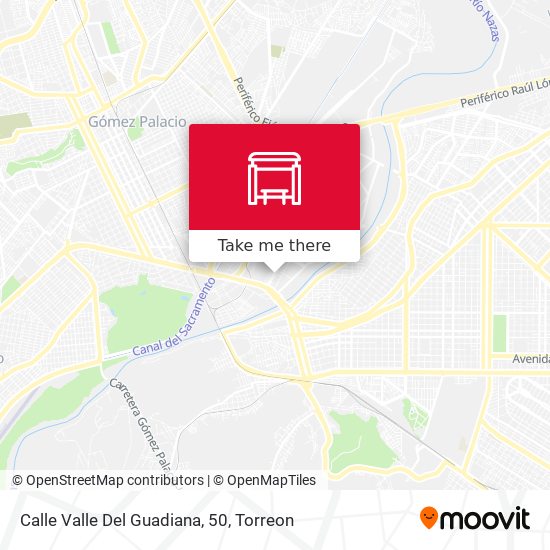 Mapa de Calle Valle Del Guadiana, 50