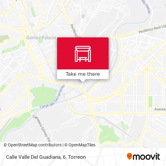 Mapa de Calle Valle Del Guadiana, 6