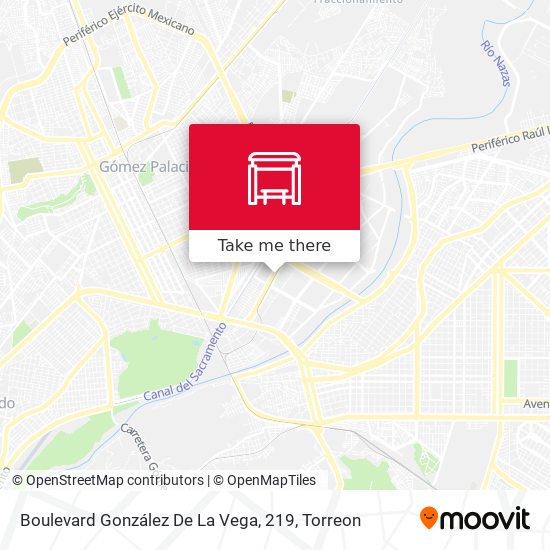 Boulevard González De La Vega, 219 map