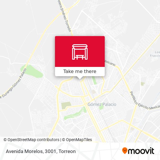 Mapa de Avenida Morelos, 3001