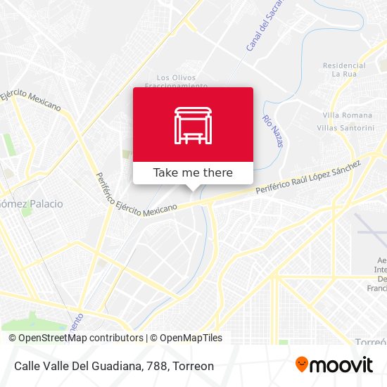 Mapa de Calle Valle Del Guadiana, 788