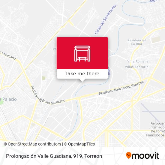 Prolongación Valle Guadiana, 919 map