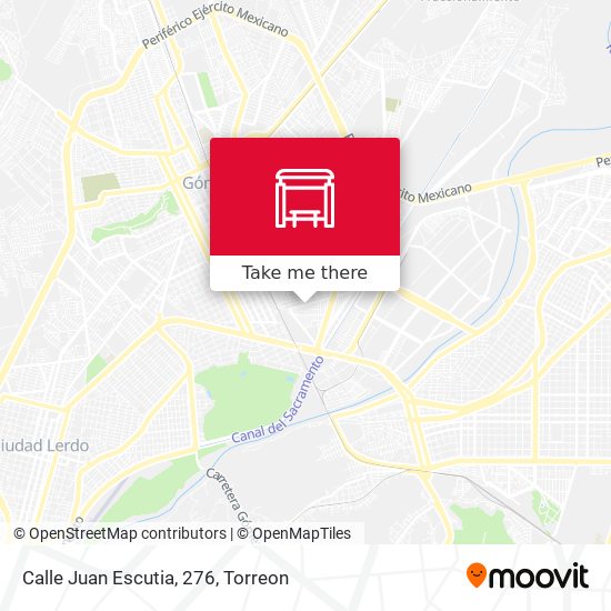 Mapa de Calle Juan Escutia, 276