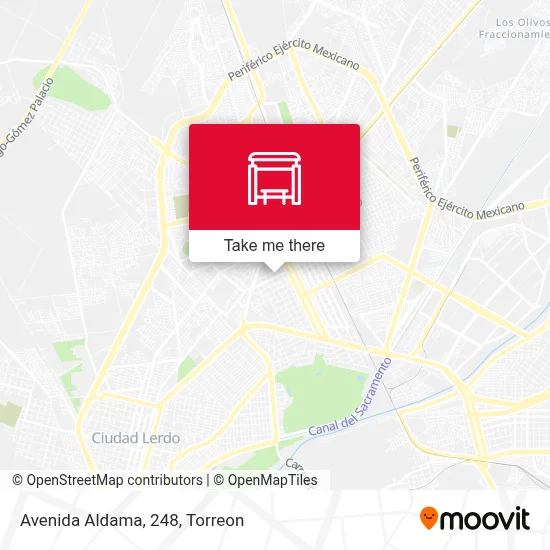 Avenida Aldama, 248 map