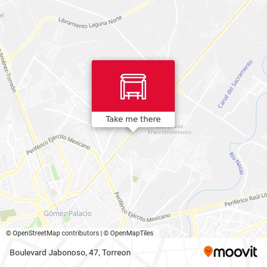 Mapa de Boulevard Jabonoso, 47