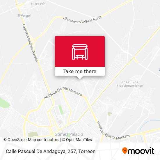 Calle Pascual De Andagoya, 257 map