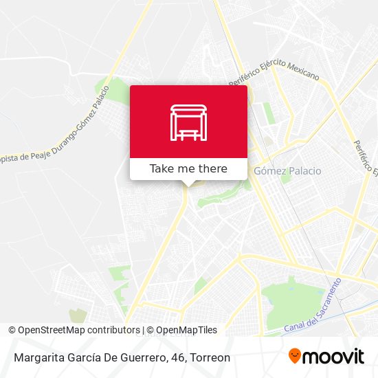 Margarita García De Guerrero, 46 map