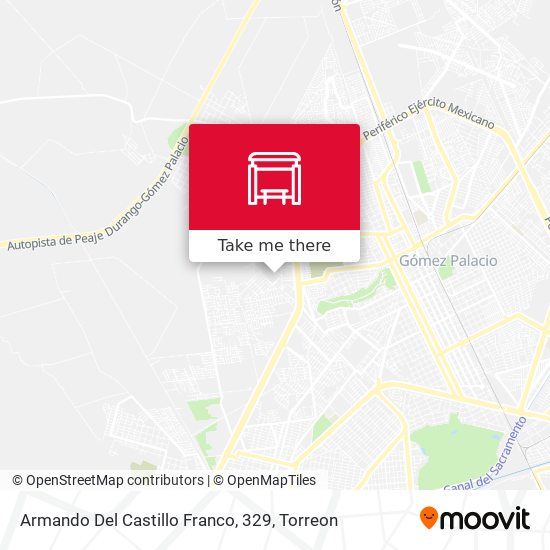 Armando Del Castillo Franco, 329 map