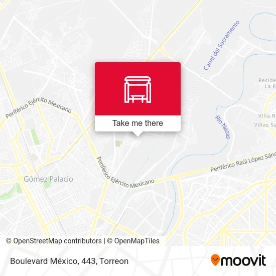 Boulevard México, 443 map